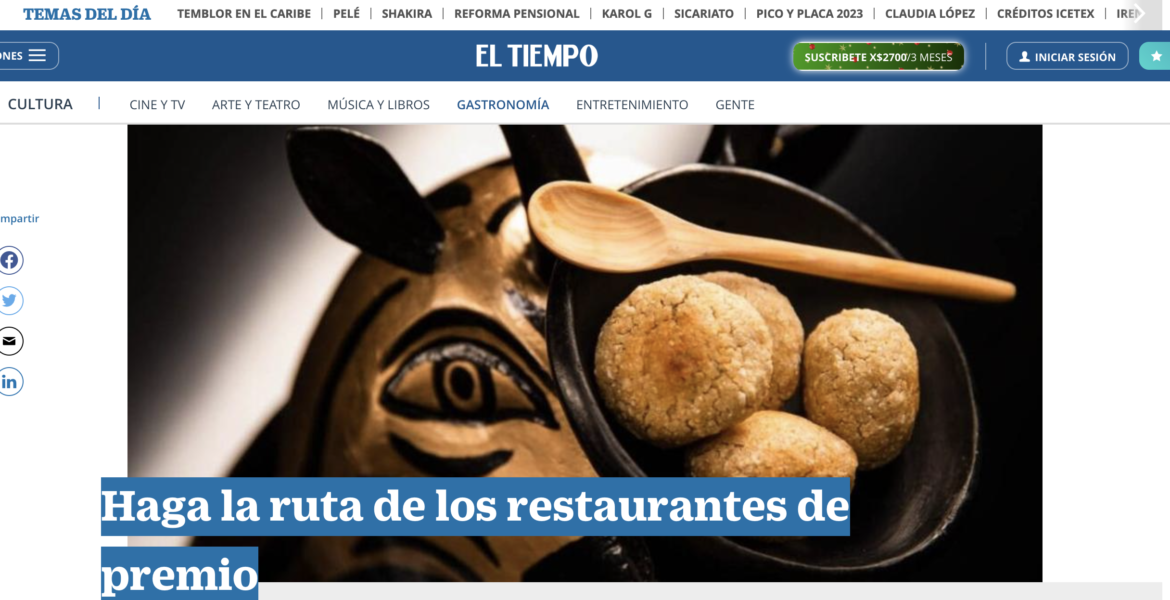 Los ganadores de los Premios La Barra sugieren una guía de interesantes propuestas gastronómicas.